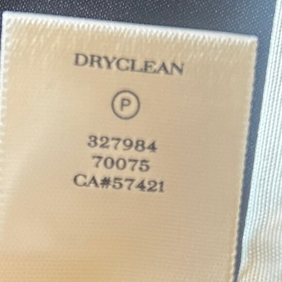 NWT Ann Taylor navy Lace Inset Sleeveless Flounce Hem Mini Dress sz 2 - Picture 12 of 13